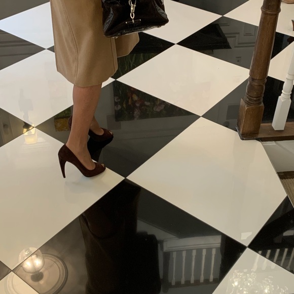 Brown suede Miu Miu Heels - Picture 8 of 8